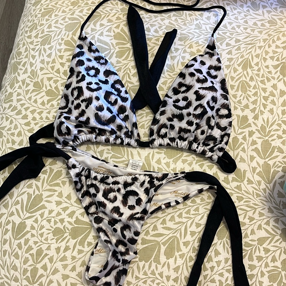Cheetah print bikini
